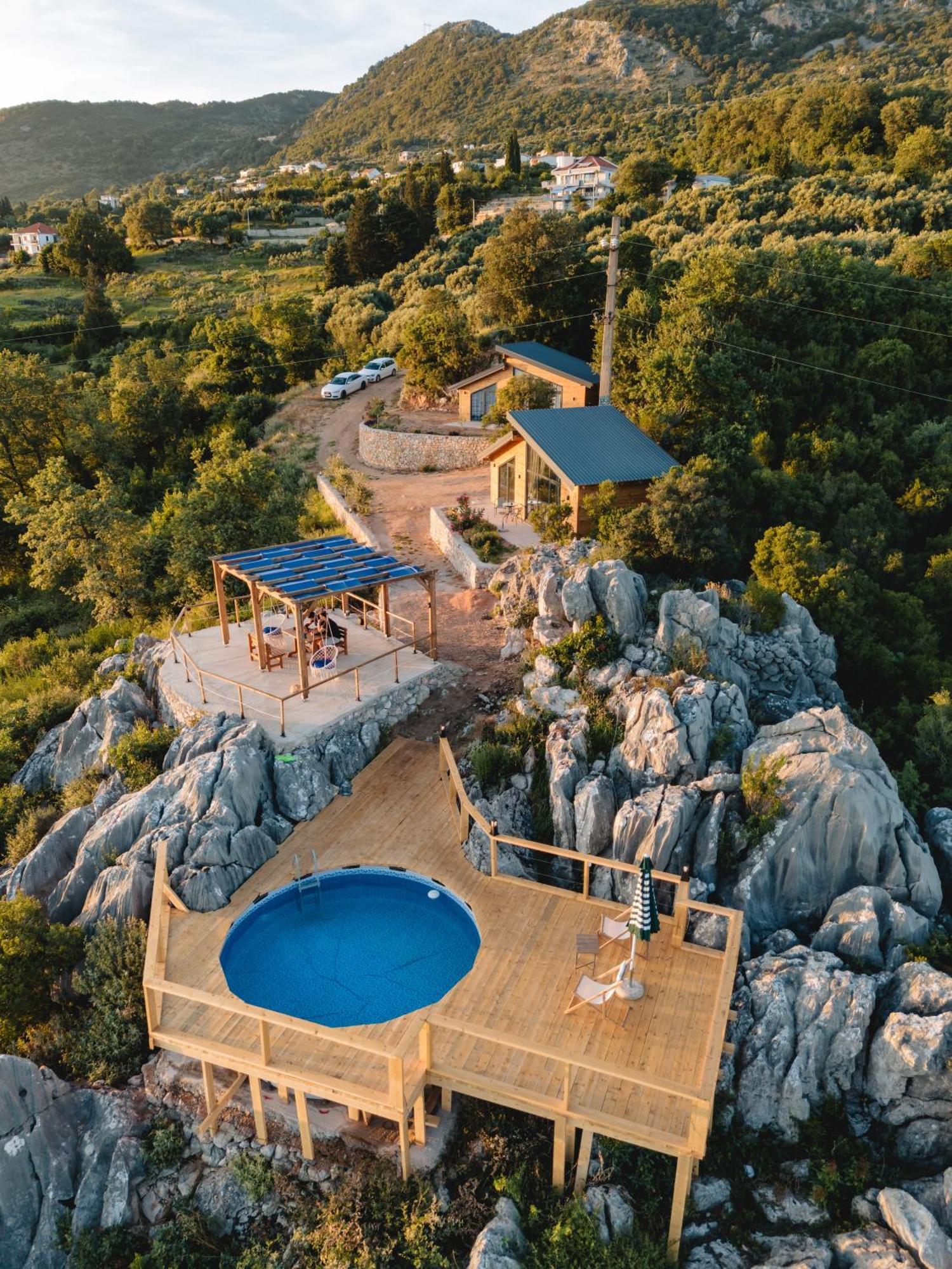 Olive Hills Holiday Homes Bar Esterno foto
